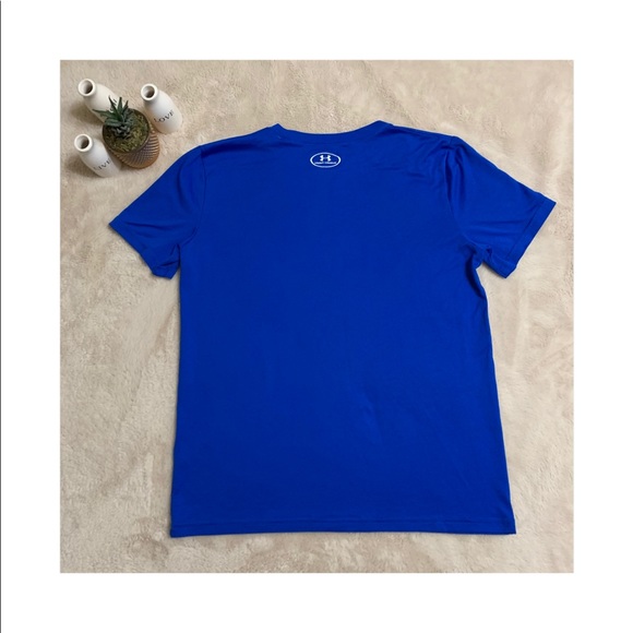 TWO Boy’s T-Shirts! Nike Dri-fit and UA Heat Gear - Picture 3 of 8